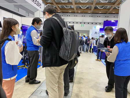 展示会の様子